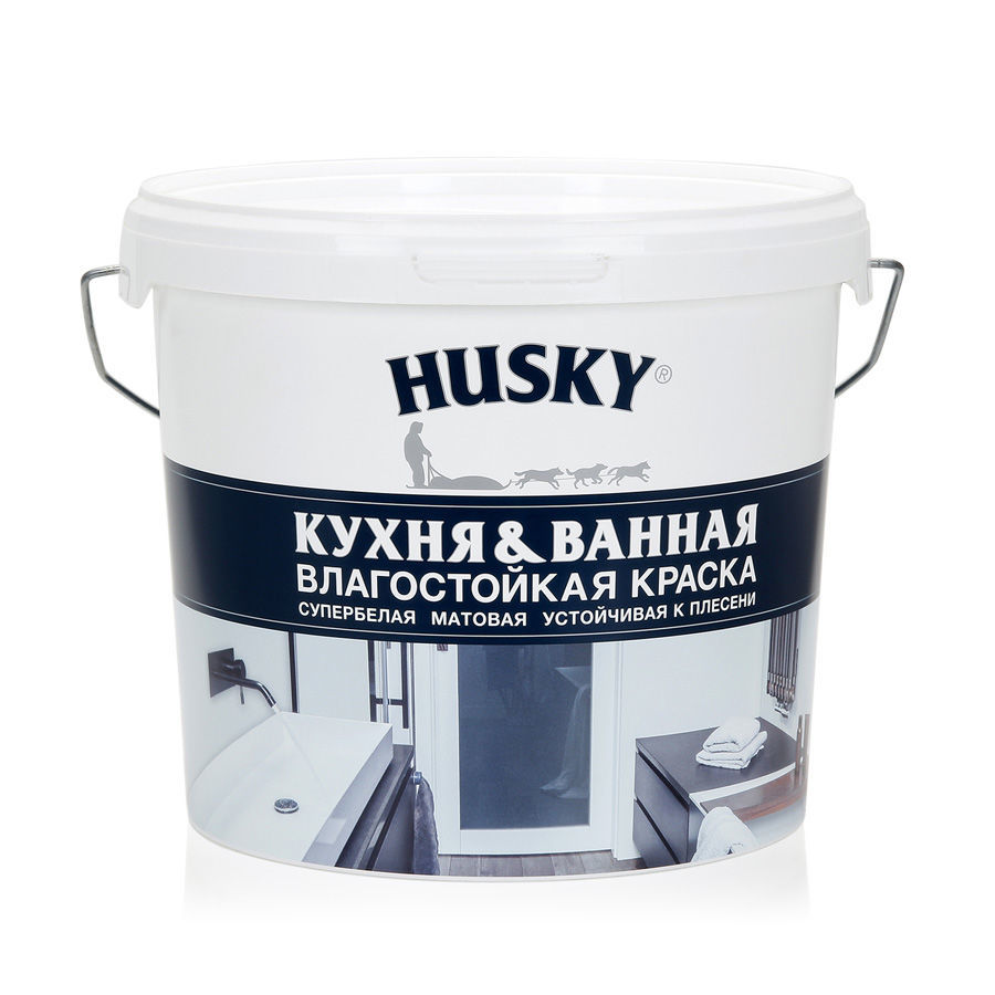 картинка Краска водно-дисперсионная HUSKY 5Л от сети строительных магазинов в Старой Руссе