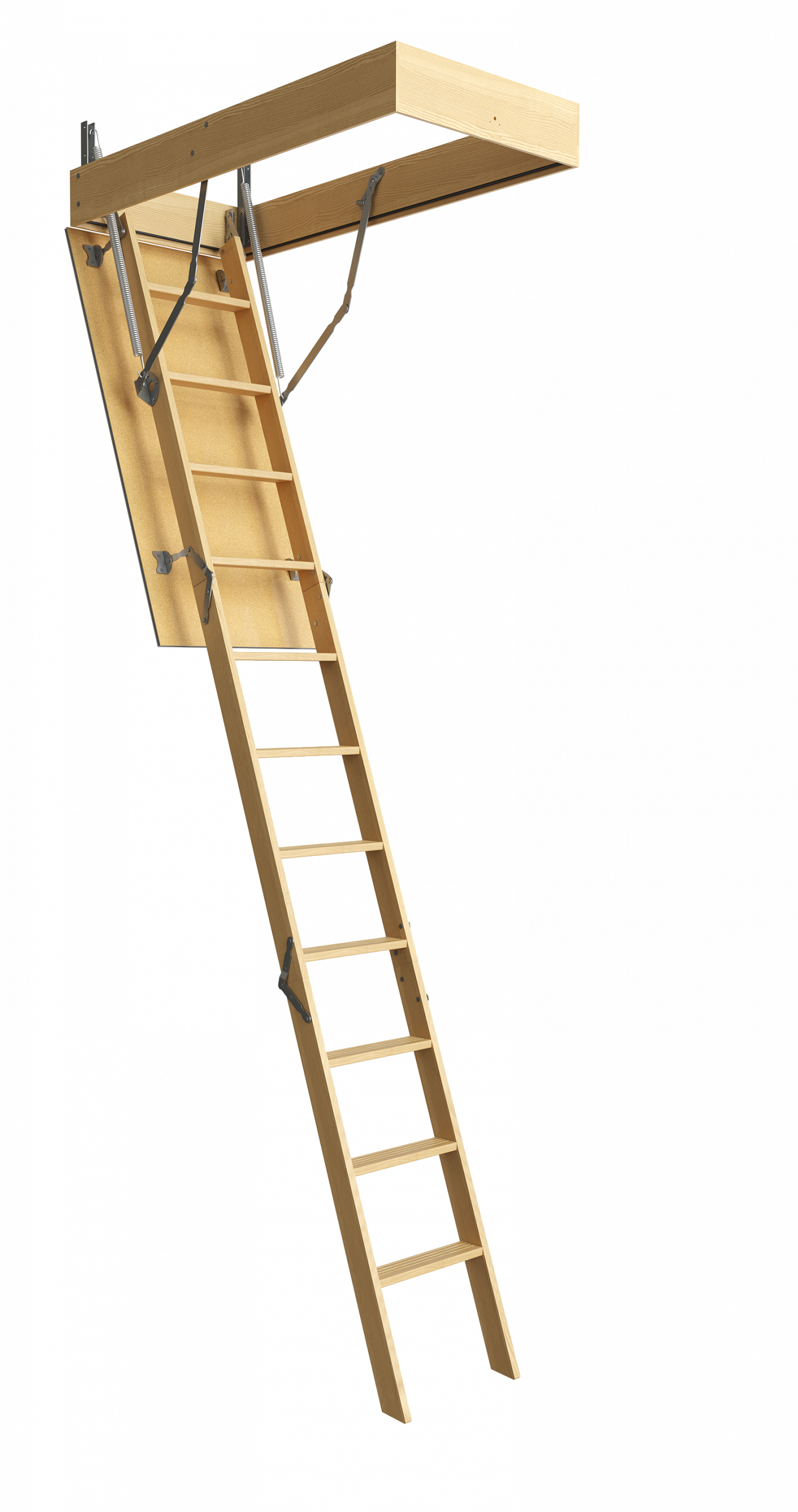 картинка Чердачная лестница DOCKE DACHA 60X120X280СМ ZASW-1099 от сети строительных магазинов в Старой Руссе