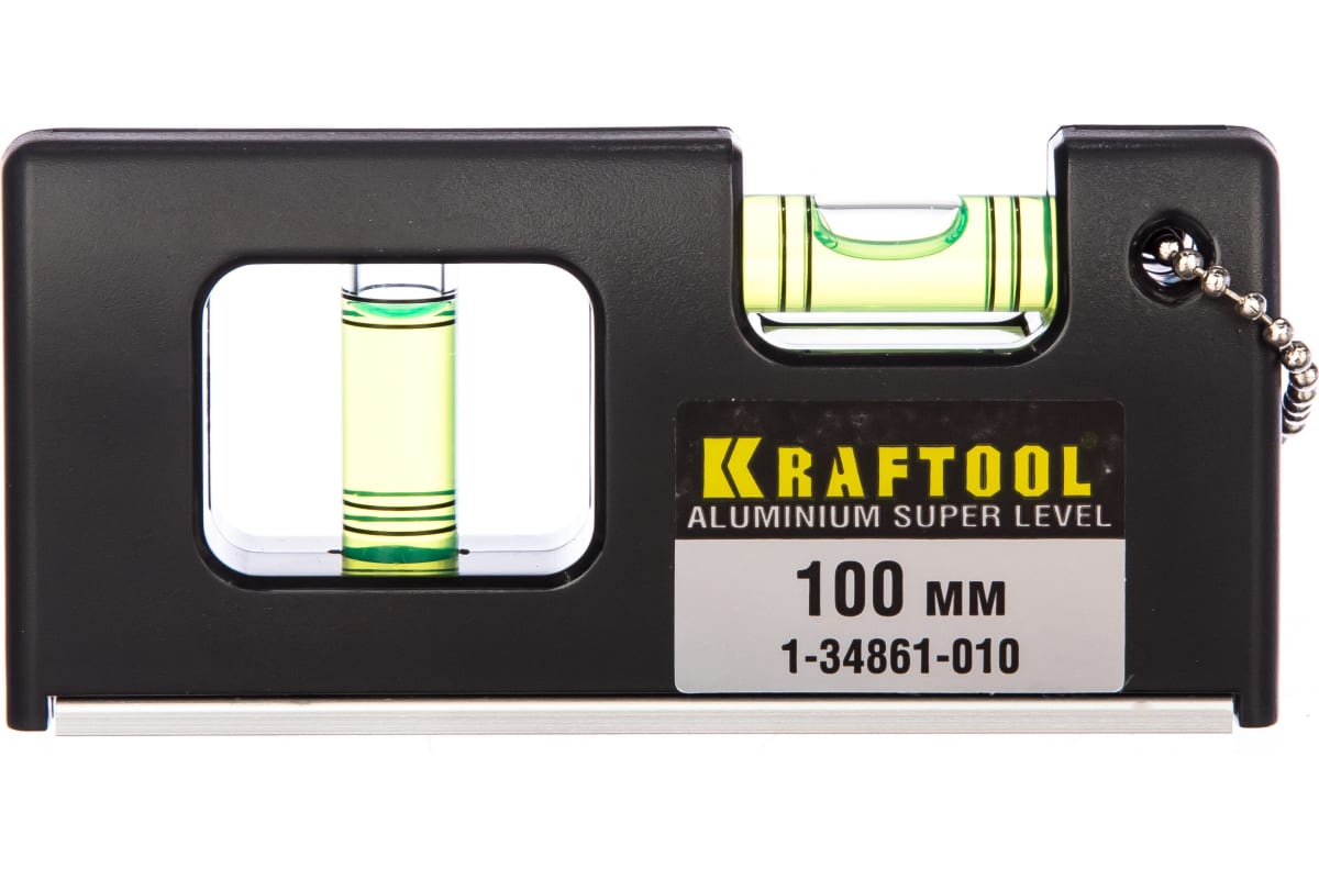 картинка Уровень магнитный компактный Kraftool Mini-Pro 100ММ 1-34861-010 от сети строительных магазинов в Старой Руссе