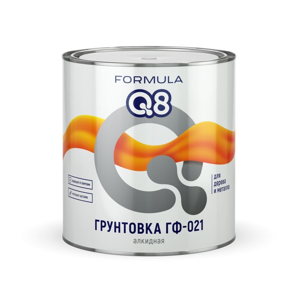 картинка Грунтовка ГФ-021 серая 2.7 кг Formula Q8 от сети строительных магазинов в Старой Руссе