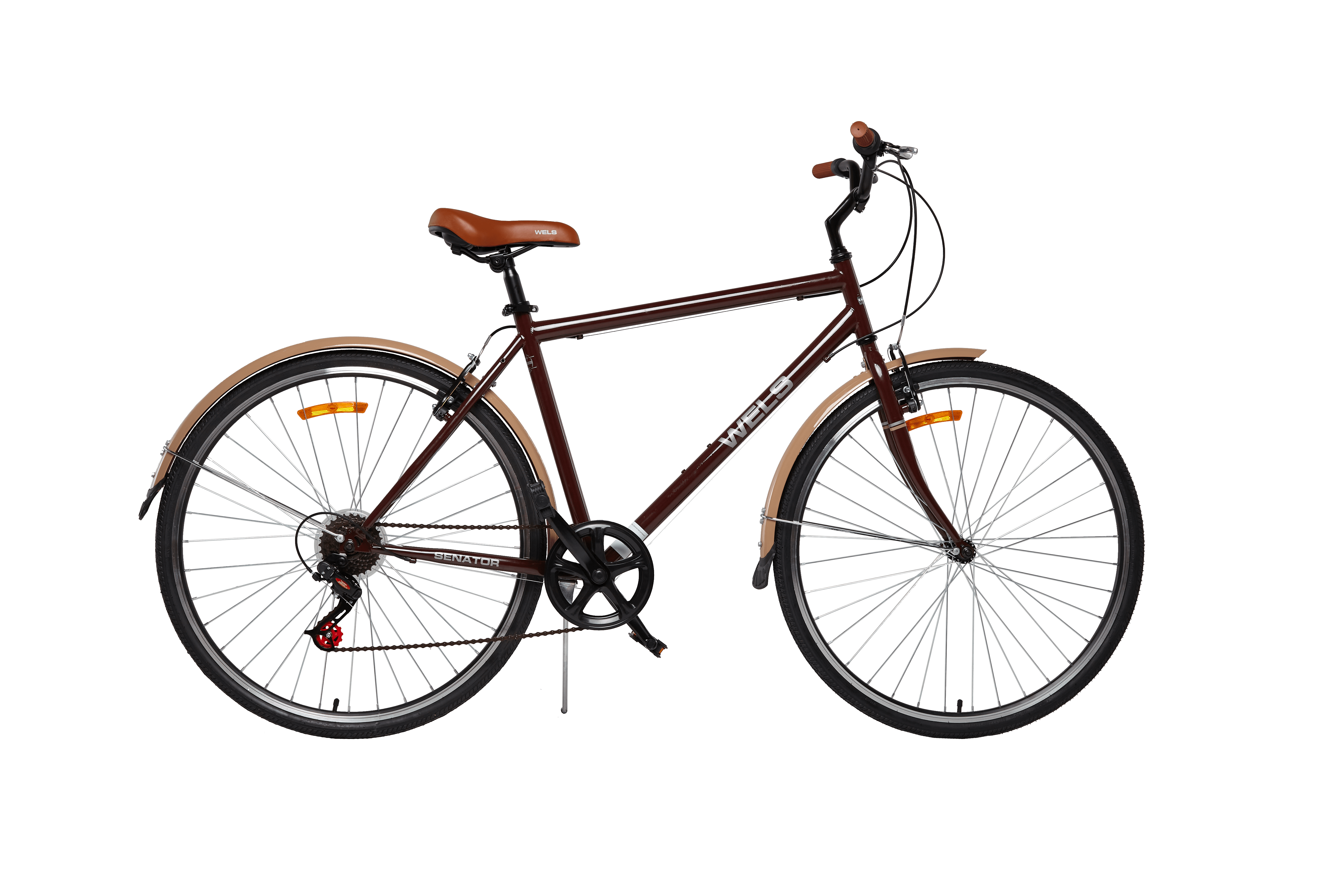 картинка Велосипед Wels Senator 28 коричневый от сети строительных магазинов в Старой Руссе