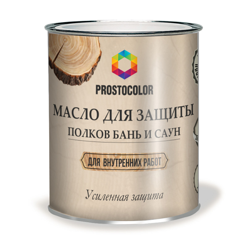 картинка Масло для защиты полков бань и саун Prostocolor 0,75Л от сети строительных магазинов в Старой Руссе