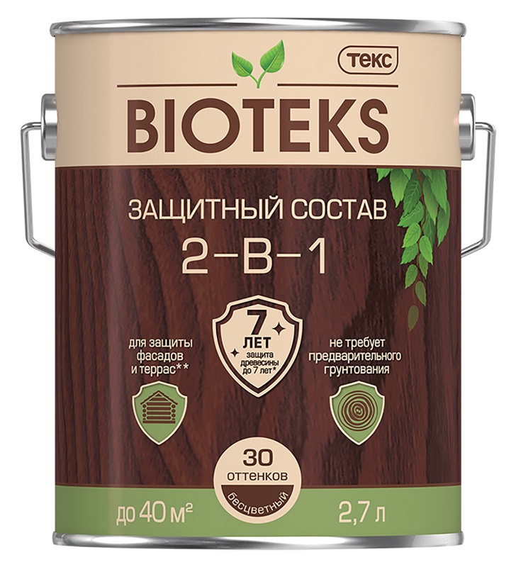 картинка Антисептик Биотекс тик 2,7Л от сети строительных магазинов в Старой Руссе