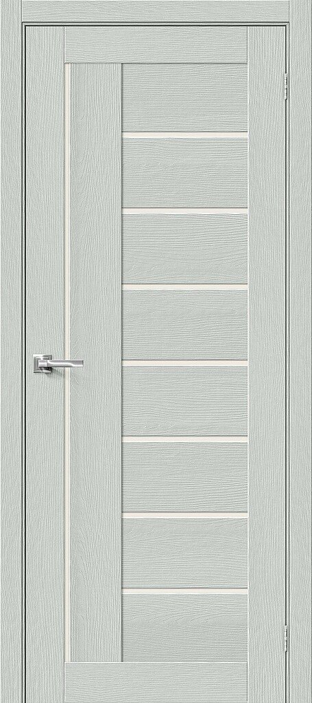 картинка Дверь Браво-29 Grey Wood/Magic Fog 600 от сети строительных магазинов в Старой Руссе