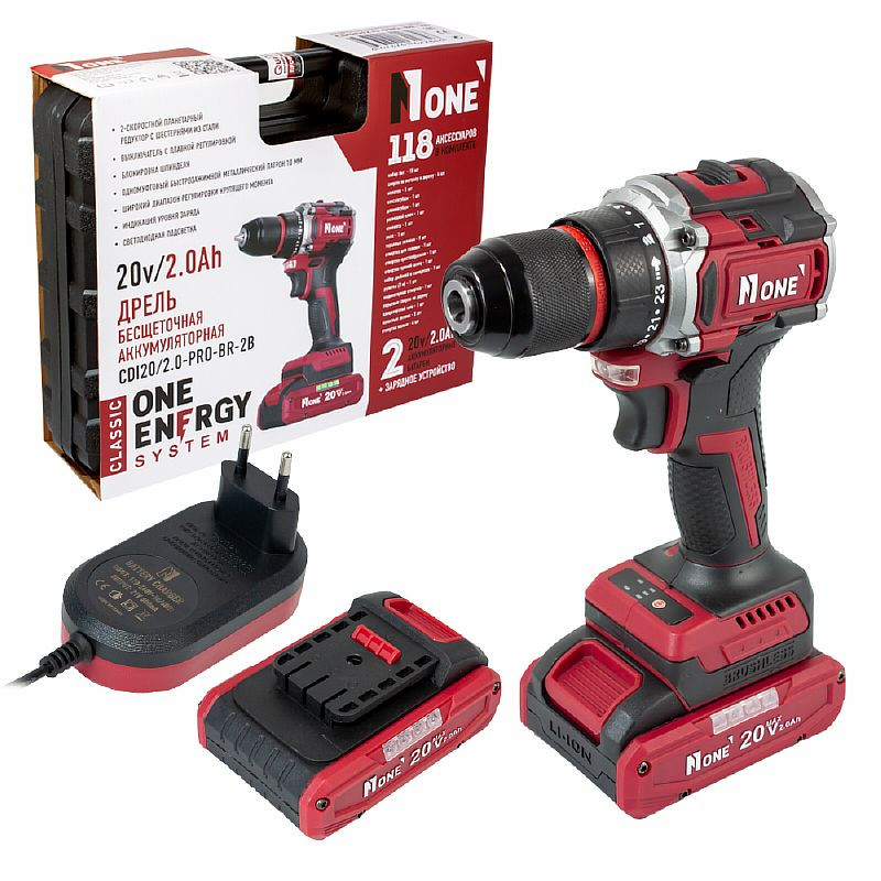 Картинка_ДРЕЛЬ АКК CDI 20 2,0-PRO-BR-2B +НАБ 118П