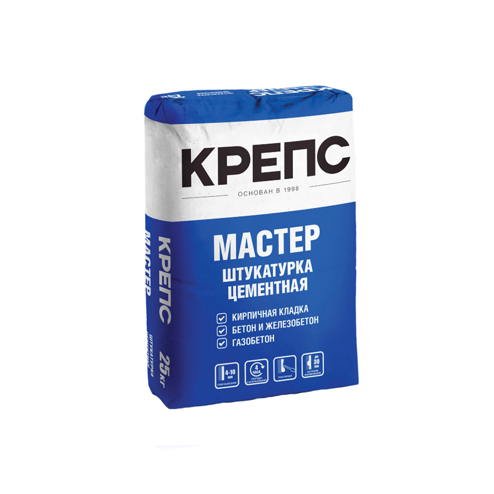 Штукатурка Крепс Мастер 25 кг2