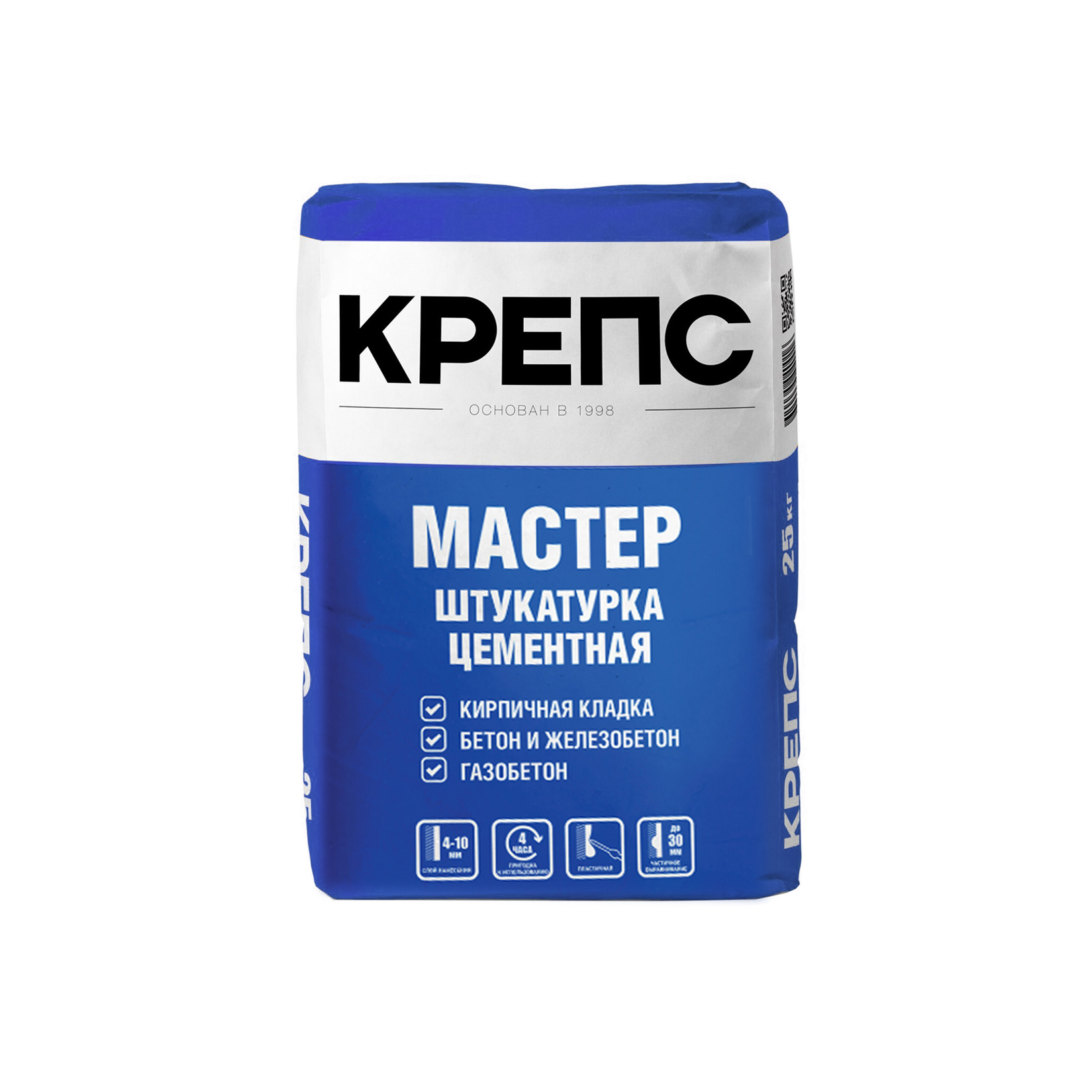 Штукатурка Крепс Мастер 25 кг