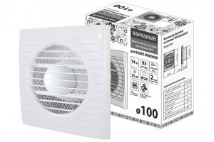 картинка Вентилятор вентилятор вытяжной d=100мм 14Вт 100м3/ч, белый TDM IP34 народный от сети строительных магазинов в Старой Руссе