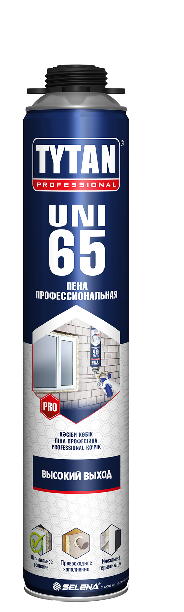 картинка Пена монтажная TYTAN Professional UNI 65 от сети строительных магазинов в Старой Руссе