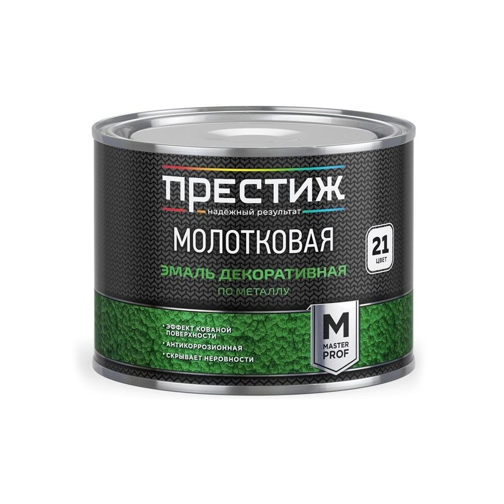 Эмаль Престиж с молотковым эффектом, золотистая, 0,4л