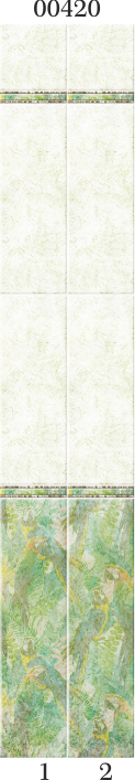 картинка Панель ПВХ PANDA Тропики фон 2700x500ММ от сети строительных магазинов в Старой Руссе