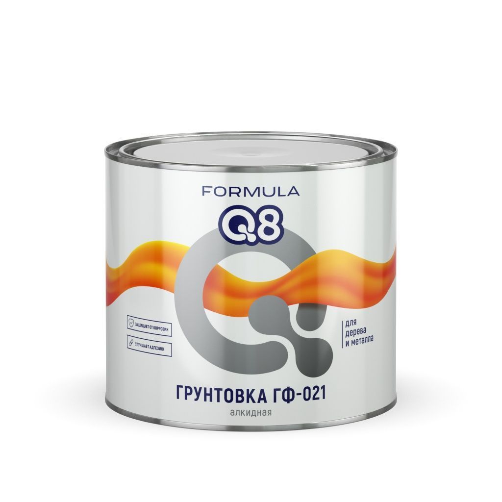 картинка Грунтовка ГФ-021 красно-коричневая 1.9 кг Formula Q8 от сети строительных магазинов в Старой Руссе