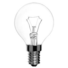 картинка Лампа накаливания Искра Б230-40-5 Е14 шарик прозрачная от сети строительных магазинов в Старой Руссе